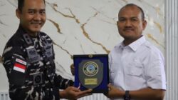 Walikota Tanjungbalai Terima Kunjungan Danlanal TBA